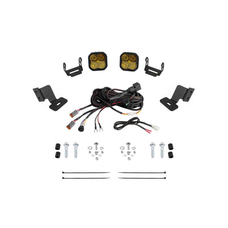  Diode Dynamics - Stage Series Ditch Light Kit for 2019-2024 Honda TalonSS3 Sport Yellow Combo
